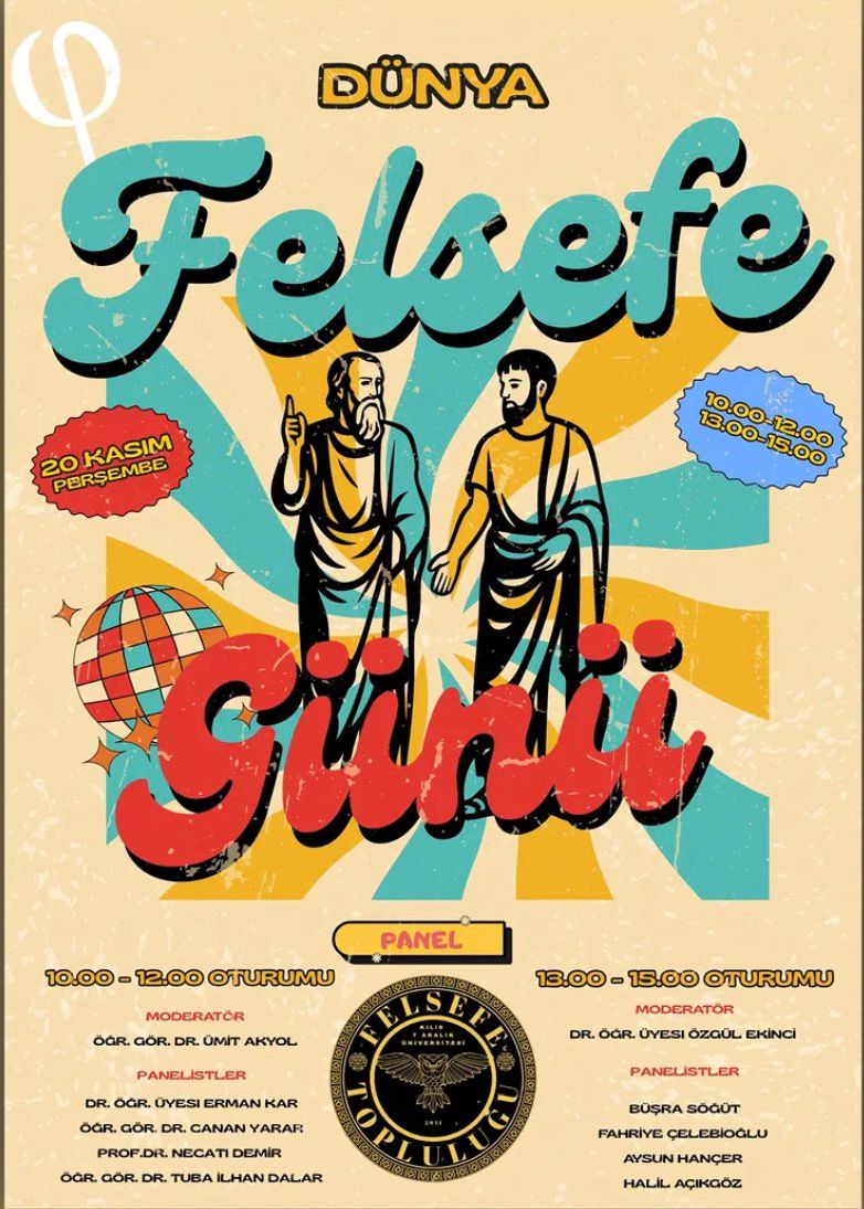 Dünya Felsefe Günü Paneli Düzenlenecektir